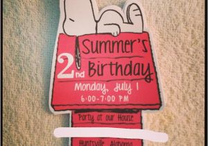 Snoopy Birthday Invitations Planning for A Snoopy Birthday Party Living is Easy