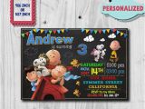 Snoopy Birthday Party Invitations Snoopy Invitation Snoopy Birthday Invitation Snoopy Party