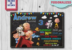 Snoopy Birthday Party Invitations Snoopy Invitation Snoopy Birthday Invitation Snoopy Party