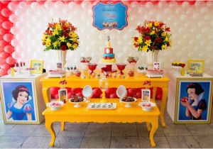 Snow White Birthday Party Decoration Ideas Kara 39 S Party Ideas Snow White themed Birthday Party Cake