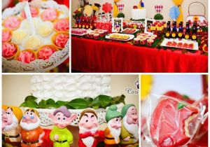 Snow White Birthday Party Decoration Ideas Kara 39 S Party Ideas Snow White themed Birthday Party with