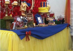 Snow White Birthday Party Decoration Ideas southern Blue Celebrations Snow White Party Ideas