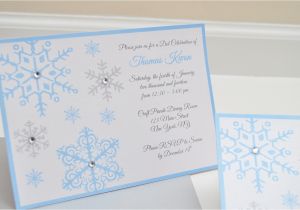 Snowflake Birthday Invitations Printable Snowflake Birthday Invitations Invitation Librarry