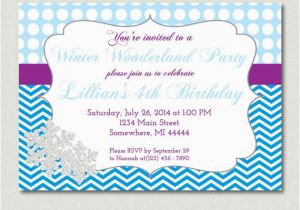 Snowflake Birthday Invitations Printable Winter Wonderland Birthday Invitation Frozen by sosprintables