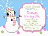 Snowman Birthday Invitations Snowman Birthday Party Invitations Ideas Bagvania Free