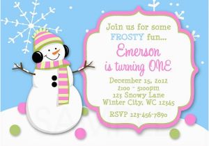 Snowman Birthday Invitations Snowman Birthday Party Invitations Ideas Bagvania Free