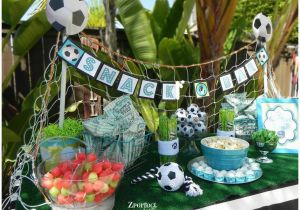 Soccer Decorations for Birthday Party Girls soccer Birthday Party