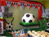 Soccer Decorations for Birthday Party Kara 39 S Party Ideas Kickin 39 soccer Birthday Party Planning