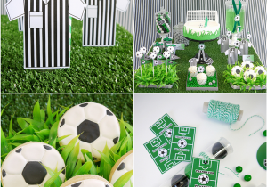 Soccer Decorations for Birthday Party soccer Football Birthday Party Desserts Table Printables