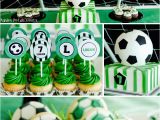 Soccer Decorations for Birthday Party Super soccer Birthday Party Pizzazzerie