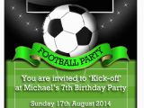 Soccer Invitations for Birthday Party Birthday Invites Awesome Birthday soccer Party