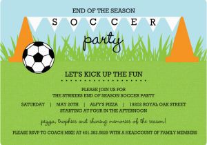 Soccer Invitations for Birthday Party Birthday Invites Awesome Birthday soccer Party