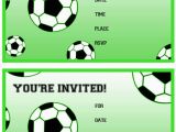 Soccer Invitations for Birthday Party Free Printable soccer Birthday Party Invitations