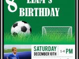 Soccer Invitations for Birthday Party soccer Photo Birthday Party Invitations Digital File Diy