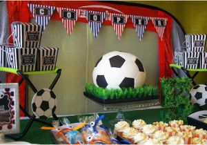 Soccer themed Birthday Party Decorations Kara 39 S Party Ideas Kickin 39 soccer Birthday Party Planning