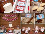 Sock Monkey Birthday Decorations Kara 39 S Party Ideas sock Monkey themed Boy 1st Birthday