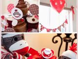 Sock Monkey Birthday Decorations sock Monkey Baby Shower Birthday Party Ideas Design