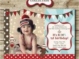 Sock Monkey Birthday Party Invitations sock Monkey Birthday Party Photo Invitation by