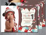 Sock Monkey First Birthday Invitations sock Monkey Birthday Invitation sock Monkey by Abbyreesedesign