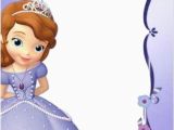 Sofia the First Birthday Card Template 25 Best Ideas About Princess sofia Invitations On
