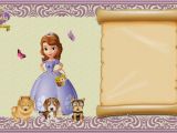 Sofia the First Birthday Card Template sofia the First Birthday Invitation Card Template Free