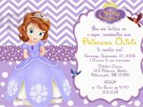 Sofia the First Birthday Card Template sofia the First Birthday Invitation Card Template Free