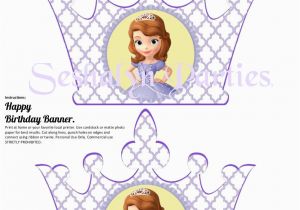 Sofia the First Birthday Invitations Printable Free Printable Princess sofia Invitation