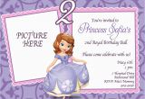 Sofia the First Birthday Invites Custom Photo Invitations sofia the First Birthday Invitation