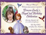 Sofia the First Custom Birthday Invitations Personalized Printable Invitations Cmartistry sofia