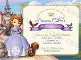 Sofia the First Personalized Birthday Invitations Princess sofia Birthday Invitations Custom Personalized