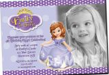 Sofia the First Personalized Birthday Invitations Princess sofia Birthday Invitations Ideas Bagvania Free