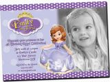 Sofia the First Personalized Birthday Invitations Princess sofia Birthday Invitations Ideas Bagvania Free