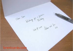 Something Funny to Write In A Birthday Card Things to Write In Birthday Cards Funny Free Card Design