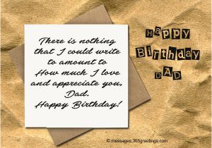Something Special to Write In A Birthday Card Birthday Wishes for Dad 365greetings Com