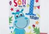 Son First Birthday Card 1st Birthday Card Special son Only 1 49