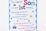 Son First Birthday Card Birthday Card son First Birthday Only 89p