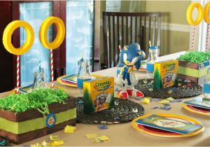 Sonic Birthday Decorations Cupcake Wishes Birthday Dreams Real Parties Adam 39 S