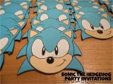 Sonic Birthday Invitation Templates and who Says You Can 39 T sonic the Hedgehog Birthday Party
