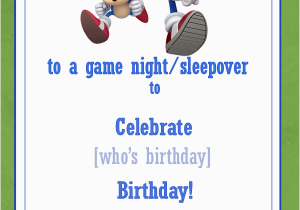 Sonic Birthday Invitation Templates It S A sonic Party Snippets Of Design