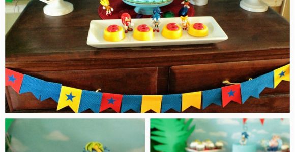 Sonic Birthday Party Decorations Cupcake Wishes Birthday Dreams Real Parties Adam 39 S