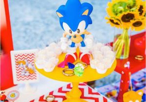 Sonic Birthday Party Decorations Kara 39 S Party Ideas sonic themed Birthday Party Via Kara 39 S
