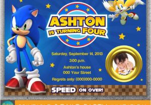 Sonic Birthday Party Invitations Unavailable Listing On Etsy