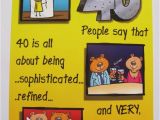 Sophisticated Birthday Cards Fantastic Funny Its All About Being sophisticated 40th