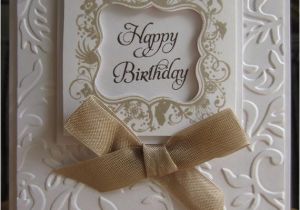 Sophisticated Birthday Cards Handmade Greeting Card Happy Birthday Elegant sophisticated