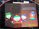 South Park Birthday Card south Park 4pc Motion Holographic Birthday Cards Free