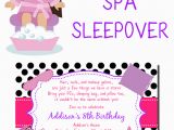 Spa themed Birthday Party Invitations Printable Spa themed Birthday Party Invitations Printable Best