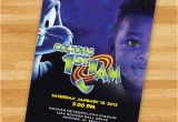 Space Jam Birthday Invitations Printable Space Jam Invitation Loonytoons Custom Birthday