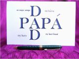 Spanish Birthday Cards for Dad Items Similar to Father 39 S Day Card Card for Dad Dad 39 S