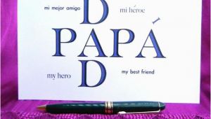 Spanish Birthday Cards for Dad Items Similar to Father 39 S Day Card Card for Dad Dad 39 S