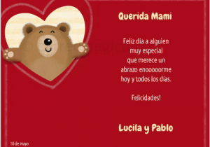 Spanish Birthday Cards for Mom Spanish Mother S Day Cards Printables to Celebrate El Dia